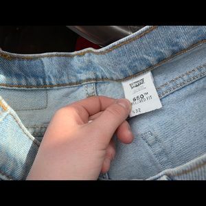 Woman’s Vintage Levi Shorts